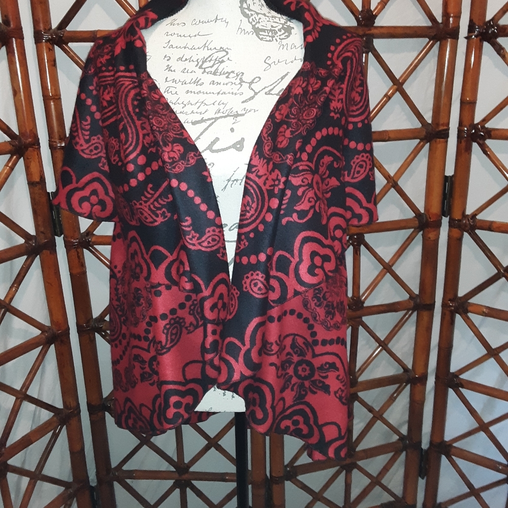 3CAM PAISLEY SHRUG